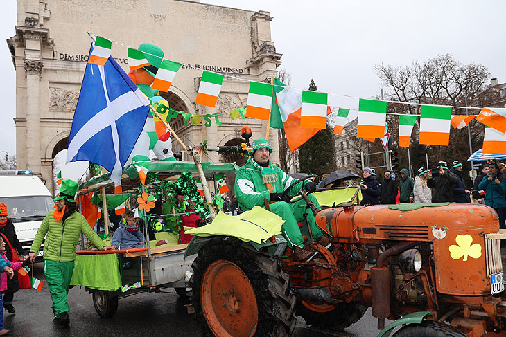 St. Patricks Day Parade am 16.03.2025 (©Foto: Martin Schmitz)